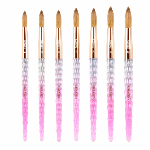 KS Pink Acrylic Brush Collection