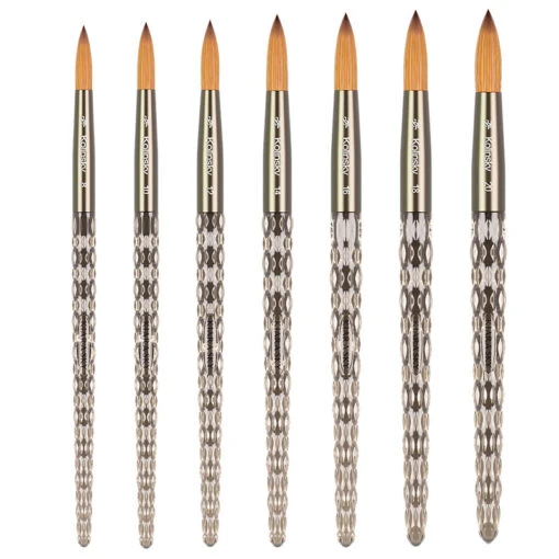 KS Black Acrylic Brush Collection