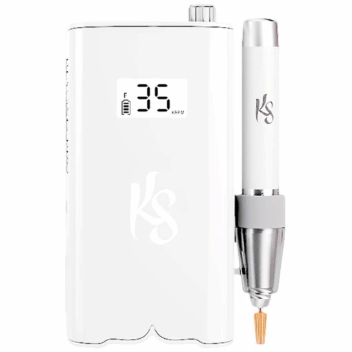 KS Portable Nail Drill - White