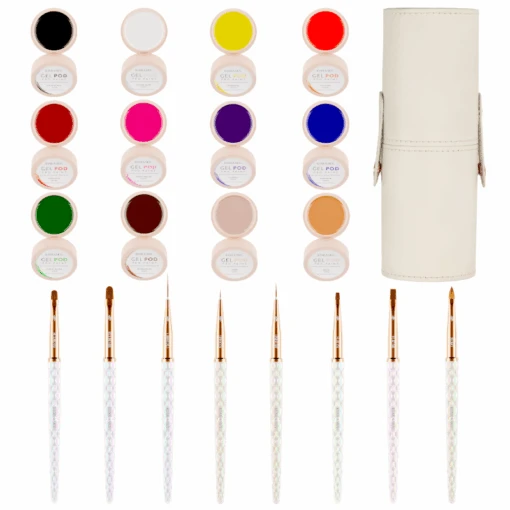 KS Gel Art Pod Paint + Art Brush Bundle